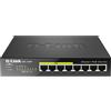 D-Link Switch Gigabit PoE 8 Porte DGS-1008P 2 Gbit/s 190x120x38mm