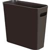 Youngever 5.5L Cestino Sottile Può, Cestino dei Rifiuti di Plastica (Brown)