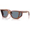 Persol PO 0009 - 57 96/56 - Occhiali da Sole - Terra di Siena/Blu