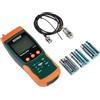 Extech SDL800 Misuratore Vibrazione, Registratore Scheda SD | Vibrazione via sensore remoto con adattatore magnetico, 10Hz-1kHz, RMS/Picco/Max, ISO2954, Excel SD