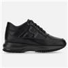 HOGAN donna Interactive pelle nera SCONTO 30%