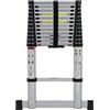 Megashopitalia Scala Telescopica Pieghevole con Soft Close Multiuso Allungabile Scaletta Alluminio Scala Telescopica Pieghevole con Soft Close Multiuso Allungabile Scaletta Alluminio con Stabilizzatori (3,80 METRI)