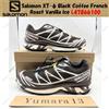 Salomon XT-6 Black Coffee French Roast Vanilla Ice L47866100 taglia uomo