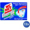 Wc net 12x Bundle Wc Net Energy Bagno Polvere 4 Buste Disincrostante