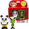 Giochi Preziosi - Bing Set 2 Mini Personaggi, Pando e Padget dai Colori Luminosi