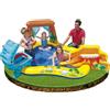 Intex PISCINA INTEX GONFIABILE DINOSAURO CON GIOCO CASCATA CANESTRO SCIVOLO BAMBINO