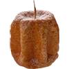Cereria di Giorgio Candela Pandoro decorazione natalizia colore Caramello Idea Regalo h9 cm