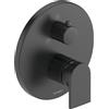 Duravit Tulum Miscelatore monocomando doccia con deviatore per 2 utenze, miscelatore doccia a incasso, rubinetto doccia, nero opaco