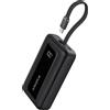 Anker Zolo Power Bank Caricabatterie Portatile ad Alta Velocità da 100mAh 30W con Cavo