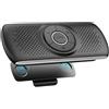 AGPTEK Vivavoce Auto Bluetooth 5.0 con Siri Assistente Comandi Vocali di Google