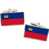 Family-crests.com Liechtenstein Bandiera Gemelli IN Cromata Scatola Regalo