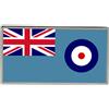 Giftshop UK Reale Air Force Rettangolo Spilla