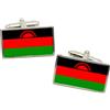 Family-crests.com Malawi Bandiera Gemelli IN Cromata Scatola Regalo
