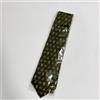 Salvatore Ferragamo Cravatta collo Salvatore Ferragamo verde scuro noci albero 100% seta Italia n...