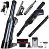Aspirapolvere Portatile Auto Batteria 400 W 2500 MAH 0,8 L Filtro Hepa Wireless