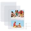Better Office Products Album Refill Sheets, 5 x 7 Inch, Heavyweight, Diamond Clear 3 Ring Binder Page Refills, 100 Total Photos, Each 2-Pocket Sheet Holds Up to 4 Photos (25 Pack)