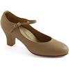 Capezio Scarpe da Donna Cassie Carattere, Caramello, 35 EU