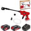 Energizer - Idropulitrice a Batteria 20V (Batterie Incluse) - 25 Bar, 6 Impostazioni di Ugello, Portata 3,3L/min - Accessori Inclusi (Tubo Aspirazione 1,5 m/Filtro) - Per Auto, Balconi, Esterni