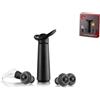 Vacuvin Set Wine Saver Concerto 5 Pezzi. Composto Da Una Pompa A Vuoto Vacuvin