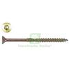UTENSILERIA 50PZ VITI PER TRUCIOLARE TESTA SVASATA TORX ACCIAIO ZINCATO GIALLO Ø MM.8X260 F: