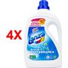 LANZA 4 X Lanza Detersivo Bucato Lavatrice Liquido - Profumazione Brezza Mediterranea