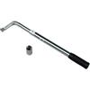 Vigor Chiave Telescopica Ruote Auto Svita Bulloni Gomme Doppia Bussola mm 17 / 19