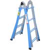MARCHETTI METALLIKA 44 scala telescopica trasformabile 8+8 in acciaio 3,90 m