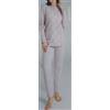 Ragno PIGIAMA DONNA IN COTTON ECO PILE SERAFINO MANICA LUNGA SENZA POLSINI RAGNO