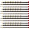 STABILO EASYcolors - Matita colorata Ergonomica - per Destrimani - Confezione da 12 - Argento