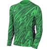 NIKE FD7480-329 Maglia Dri-Fit Gardien V GK Maglia Lunga Unisex Ragazzi Green Spark/Pine Green/White Taglia L