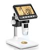 AOPICK Microscopio Digitale Microscopio Elettronico Portatile da 4,3 Pollici 1080P con