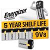 Energizer Alkaline Power Pila - Batteria 9V Alcaline (Confezione da 8) - potenza