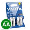 Energizer Varta Batterie al Litio Energizer Ultimate Lithium Varta Pile Stilo AA Ministilo AAA