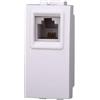 ETTROIT MODULI PRESE INTERRUTTORI SHUCKO PULSANTI TV DIMMER COMPATIBILE SERIE LIVING BIANCHI - ETTROIT (PRESA TELEFONICA RJ11)