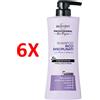 BIOPOINT 6 X Biopoint Professional Ricci Disciplinati Shampoo 5 Azioni Formula Ultra Def