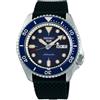Seiko Orologio Seiko Sport 5 Suits Style SRPD71K2 Uomo Silicone nero Blu Automatico