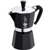 Bialetti Moka Express Black Caffettiera, Alluminio, Nero, 1 Tazza