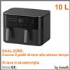 Xiaomi FRIGGITRICE AD ARIA AIR FRYER XIAOMI DUAL ZONE 10L BHR07SGEU