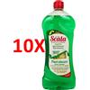SCALA 10 X Scala Detersivo Piatti Sgrassante Limone 750ml