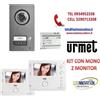 Urmet KIT VIDEOCITOFONO URMET VIVAVOCE TOUCH CON 2 MONITOR A COLORI 2 FILI 1722/81