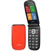 Brondi Telefonino Brondi RAPTOR Flip Attivo Tasti retroilluminati Torcia LED ARANCIONE