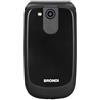 Brondi Telefonino Brondi RAPTOR Flip Attivo + Auricolari con microfono NERO