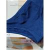 Jadea 785 C colore oceano per ragazza donna Slip a vita bassa in cotone e modal