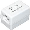 TUK - Accoppiatore in linea modulare non schermato Cat6 RJ45, bianco