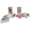 ECORE Carte Francesi 2 Mazzi da 54 Carte Plastificate e Resistenti Ideali per Poker,