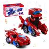Dinosauro Robot Giocattolo Bambini 3-6 Anni,Macchina Dinosauro Trasformabili Aut