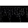 Pre Qu' Italia Tenda luminosa Natale Trasparente 180 luci - LED Bianco freddo (4,2 + 0,6 mt) S
