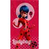 L-S KIDS BOUTIQUE Miraculous Ladybug Supergirl Telo mare | 100% cotone | OEKO-TEX | 70 x 120 2D14