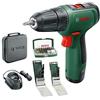 Bosch Home And Garden Trapano Avvitatore A Batteria Easydrill 1200, (c7P)