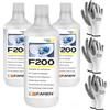 FAREN F200 ANTICALCARE CASSETTE WC FAREN 3 x 1000 ML + 3 PAIA GUANTI omaggio